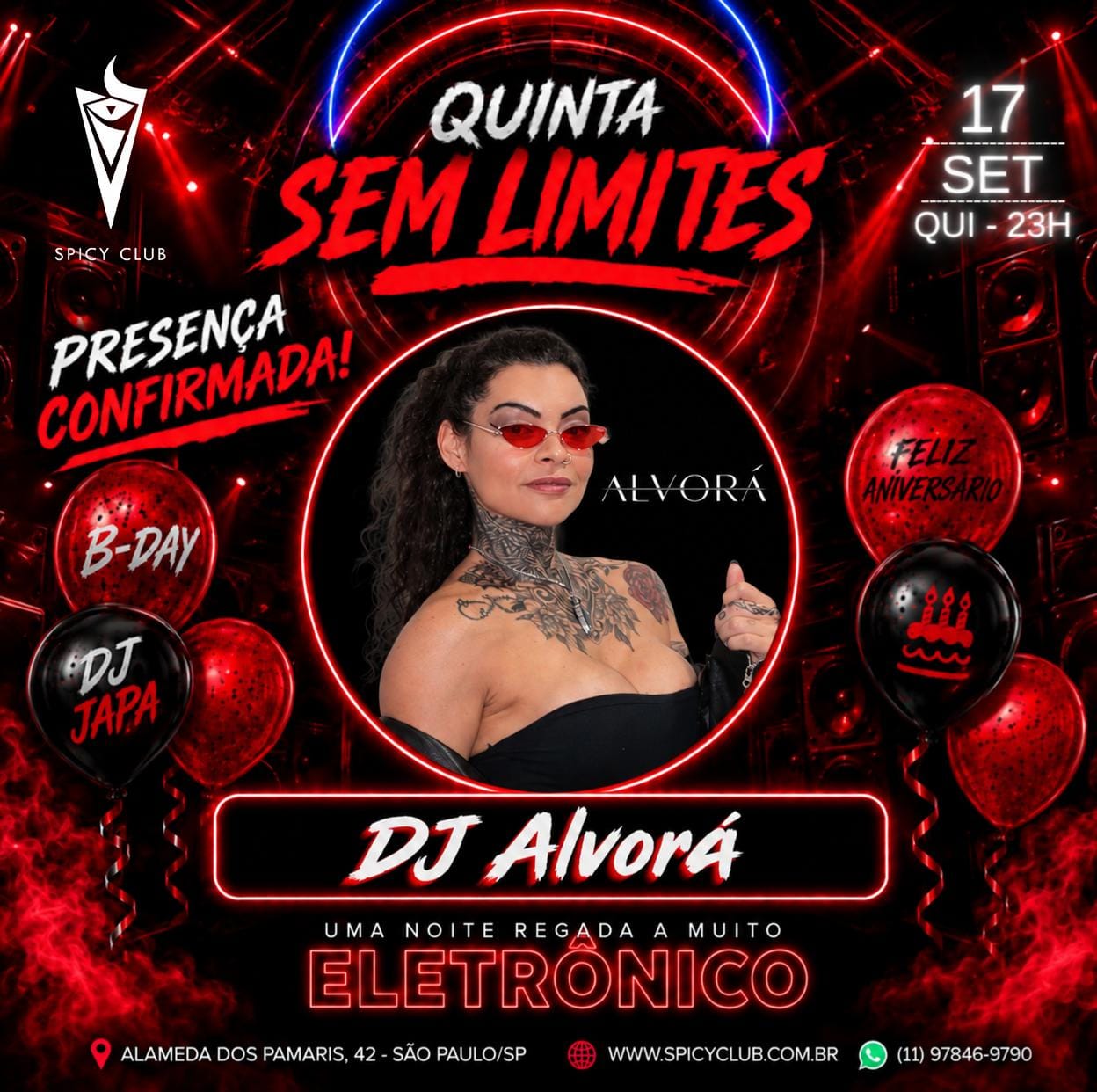 ALVORÁ at Quinta Sem Limites — Spicy Club